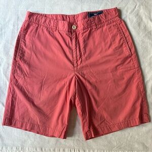 Vineyard Vines Men's Bermuda Shorts Sz 32 Salmon / Coral Pink Preppy